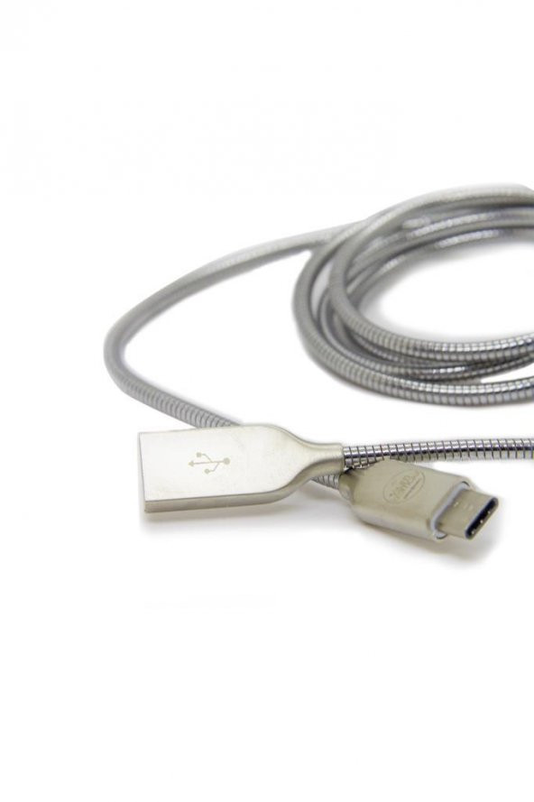 Powerway CX03 Type-C Uyumlu Metal Şarj Kablosu - 4