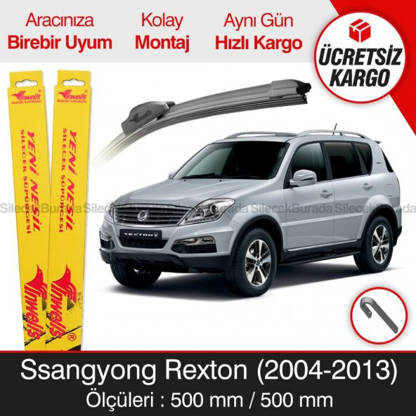 Ssangyong Rexton Silecek Takımı (2004-2013) İnwells Muz