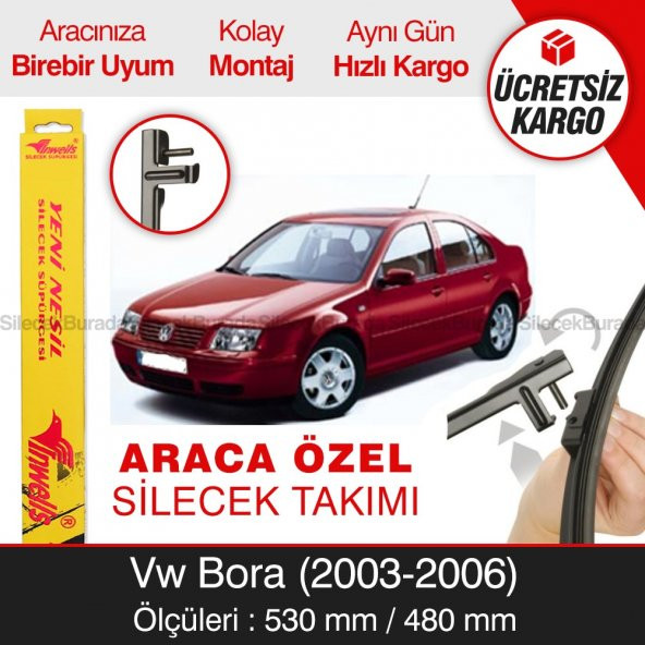 Volkswagen Bora Silecek Takımı (2003-2006) İnwells Muz