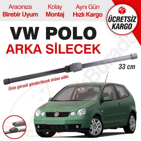 Volkswagen Polo Arka Silecek (2003-2005)