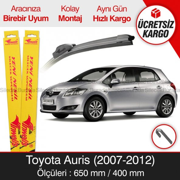 Toyota Auris Silecek Takımı (2007-2012) İnwells Muz