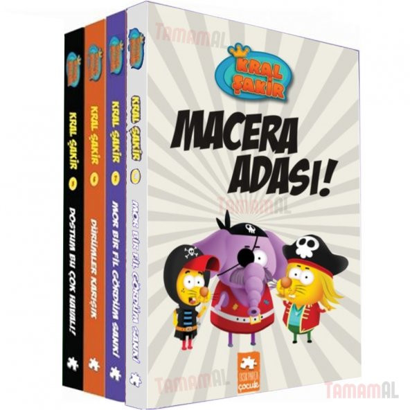 KRAL ŞAKİR 5 6 7 8 (4 Kitap Set) - Resim 2