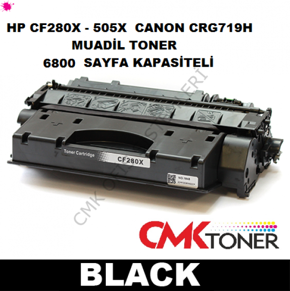 Hp 05X-CE505X Yüksek Kapasiteli Muadil Toner / P2050-P2055