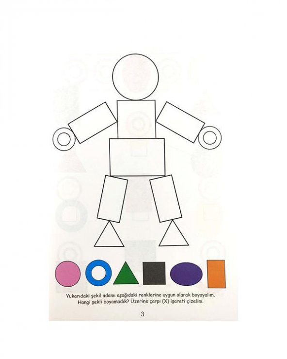 Tatilde Dikkat ile Öğreniyorum Mor Şemsiye Yayınları - Resim 2