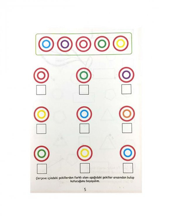 Tatilde Dikkat ile Öğreniyorum Mor Şemsiye Yayınları - Resim 3