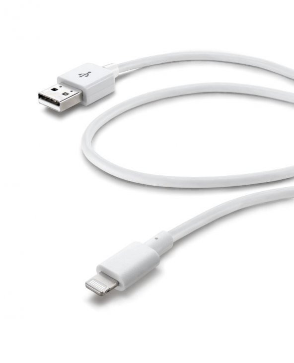 Cellularline Lightning USB Data Kablosu 1.2Mt Beyaz - USBDATACMFIIPH5W