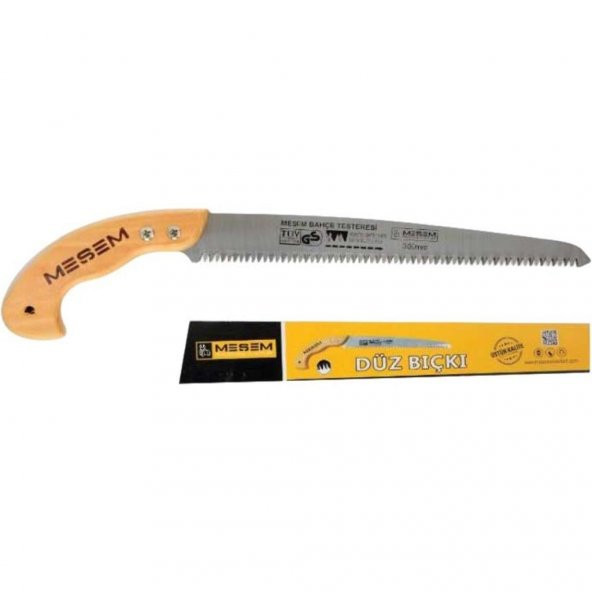 Meşem Tahta Sap Budama Testeresi Orta Diş 300 Mm (MEŞEM-9174) - 1