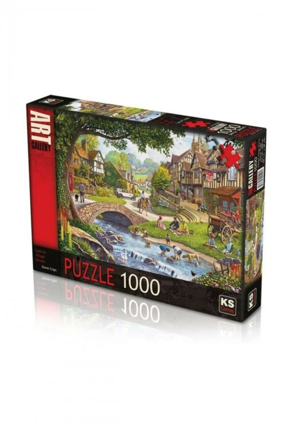1000 Parça YAZ KÖYÜ Puzzle
