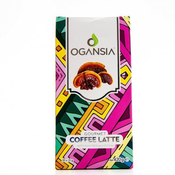 Ogansia COFFEE LATTE Arabica Çekirdekli + Reishi Mantar Ekstreli - 2