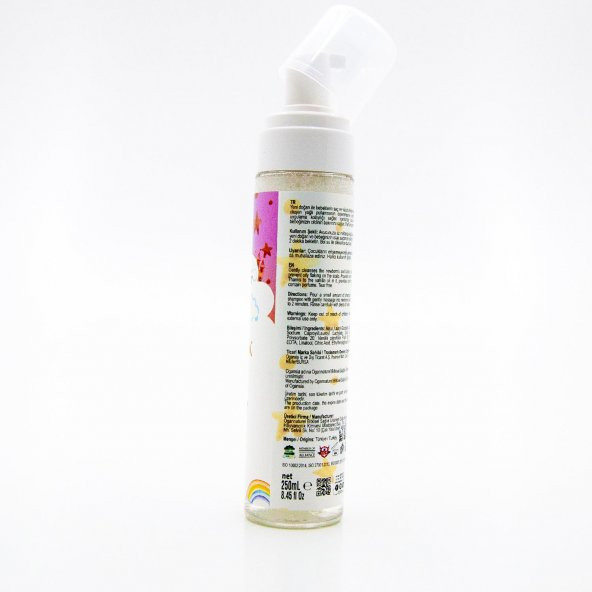 Ogansia Yeni Doğan & Bebek Köpük Şampuanı 250ml Paraben içermez - 5