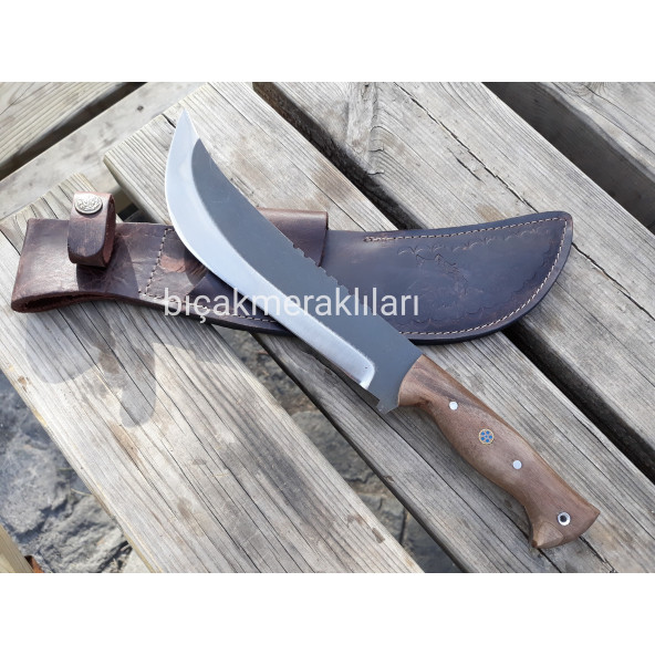 Büyük Av Bıçağı 34cm 4mm 4116 Çelik