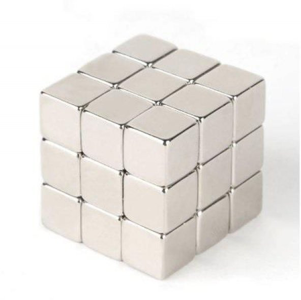 NeoHobi 27 Adet Küp 5x5x5 mm Neodyum Mıknatıs