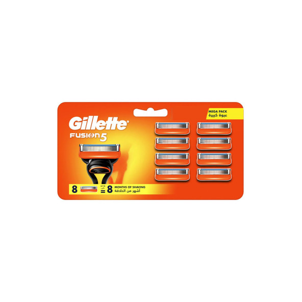 Gillette Fusion5 Yedek Erkek Tıraş Bıçağı 8'li 7702018609864