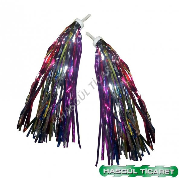 HSGL MAVİ AYNALI ZİL ve PÜSKÜL SET - 5