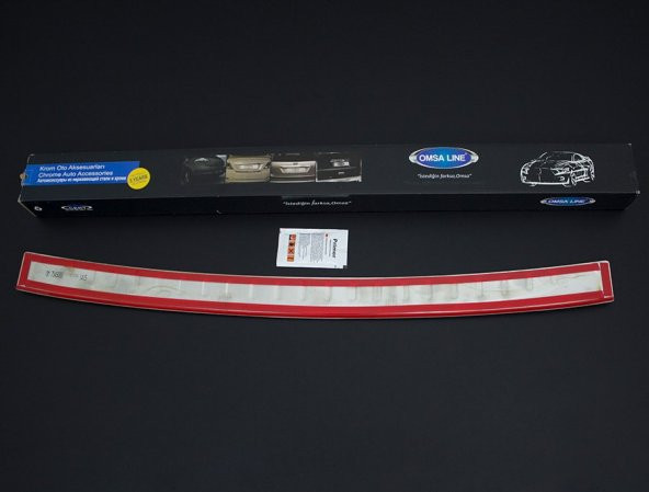 VW Passat B7 Krom Arka Tampon Eşiği (Taşlı) 2010-2015 Arası - 3