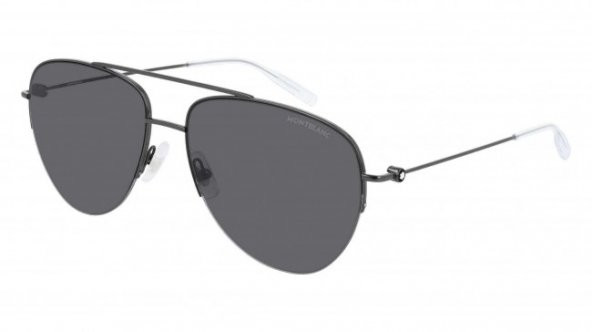 Mont Blanc MB0074S (001) 59/16/145 Erkek Güneş Gözlüğü - 1