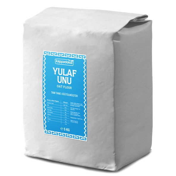 KAPPADOKİA PASTÖRİZE YULAF UNU 5 KG