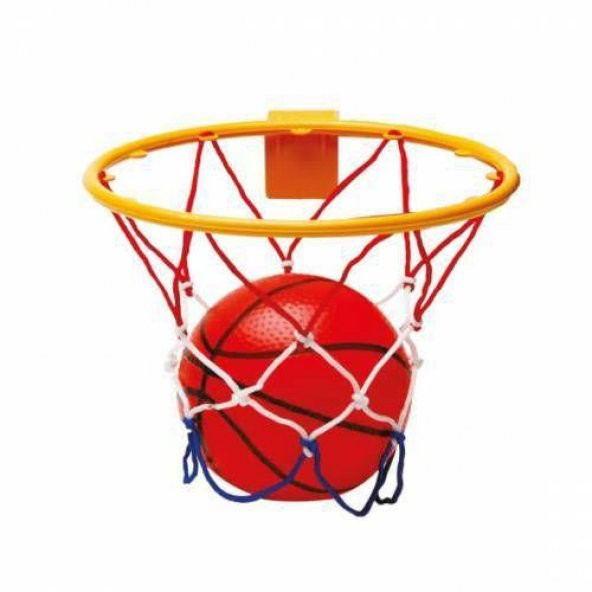 4 adet top ile Kapıya Duvara monte 24cm basketbol potası basket eğiten öğreten fileli basket çemberi