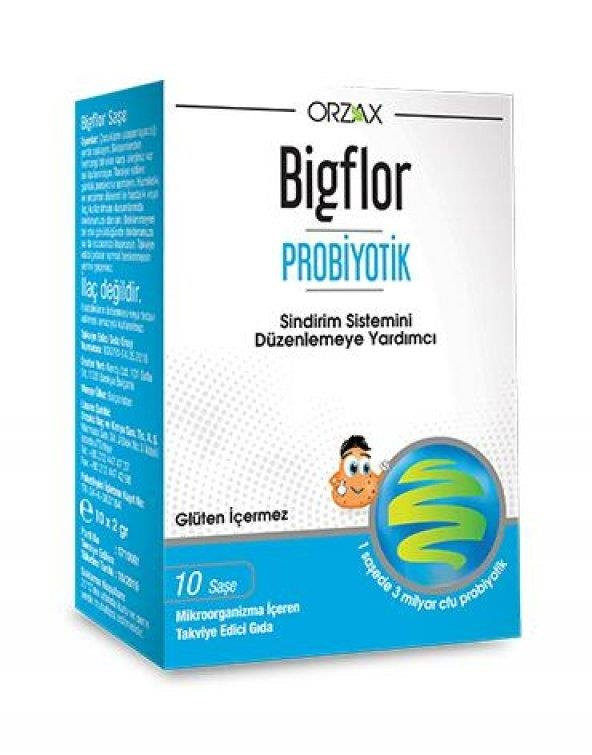 Bigflor Probiotic 10 Saşe-Yeni Ambalaj