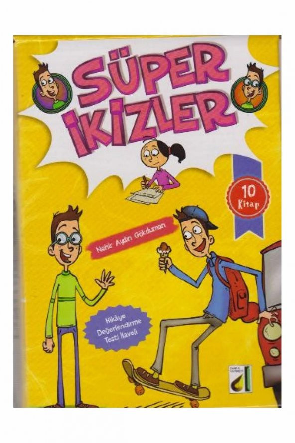 Süper İkizler (10 Kitap Takım) Nehir Aydın Gökduman