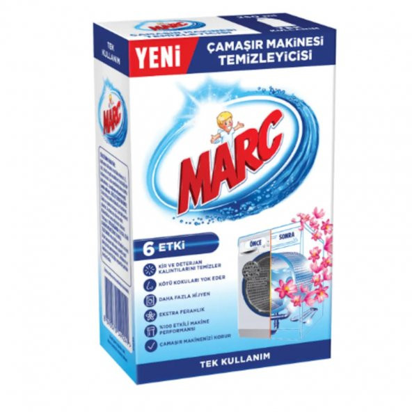 Marc Çamaşır Makinesi Temizleyici 250 ML