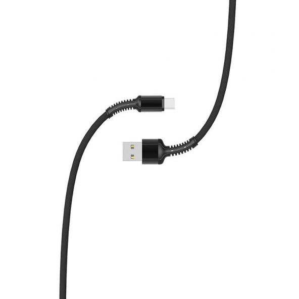 LS66 2.4A Hızlı Şarj 30CM Micro Akıllı Çip Usb Kablo - 7
