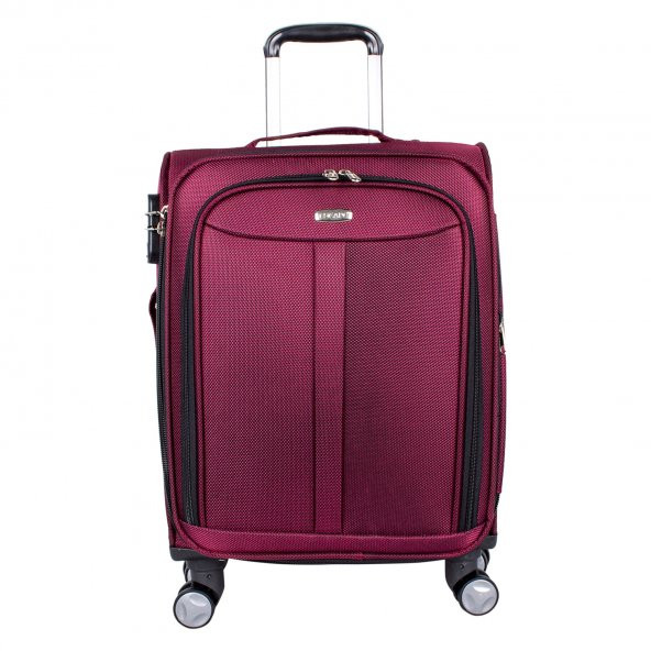 Escape 2020 Kumaş 8 Tekerlek Valiz Orta Boy Bordo - 2