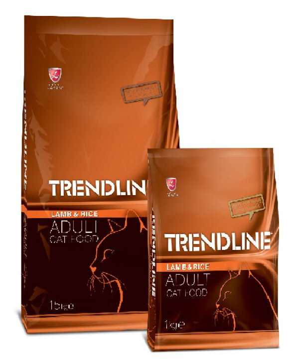 Trendline Kuzu Etli Pirinçli Yetişkin Kedi Maması - 1kg