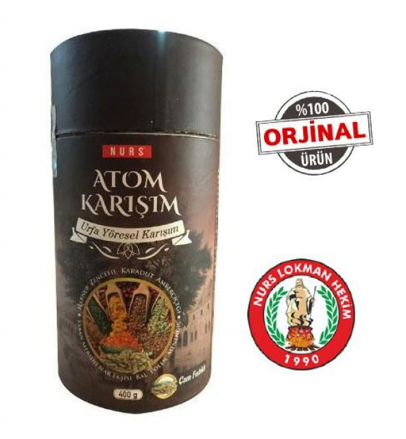 Atom Karışımı 400 gr Urfa Yöresel Karışım 100 Orjinal Hologramlı
