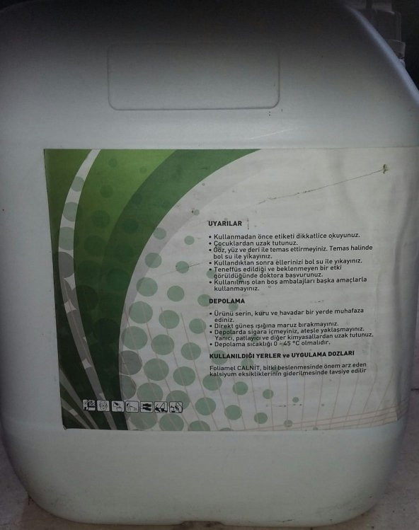 Sıvı Azotlu Kireç Calnit 24N-22,5CaO-Me 24 Kg. - 2