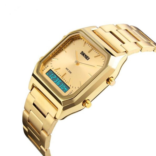 Skmei Analog-Dijital Retro Model Erkek Kol Saati 5 Farklı Renk 1220 - 5