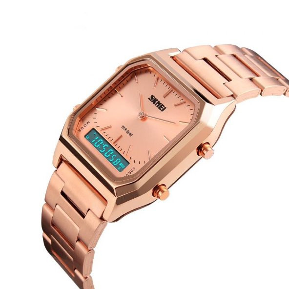 Skmei Analog-Dijital Retro Model Erkek Kol Saati 5 Farklı Renk 1220 - 7