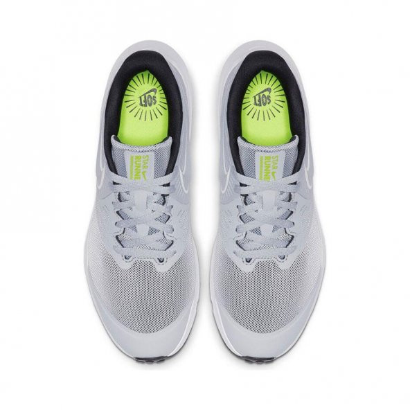 Nike Star Runner 2 (GS) Beyaz Koşu Ayakkabısı AQ3542-005 - 3