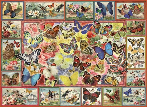 Anatolian Kelebekler 1000 Parça Puzzle