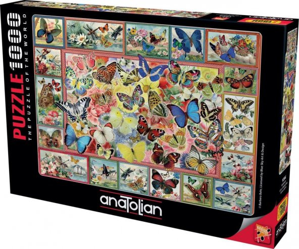 Anatolian Kelebekler 1000 Parça Puzzle - 2