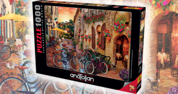 Anatolian Toscana Keyfi 1000 Parça Puzzle