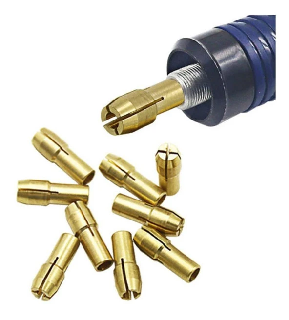 Gravür Makinası Matkap Ucu Pens Seti 4,2 mm 10 Parça Dremel Uyumlu - 4