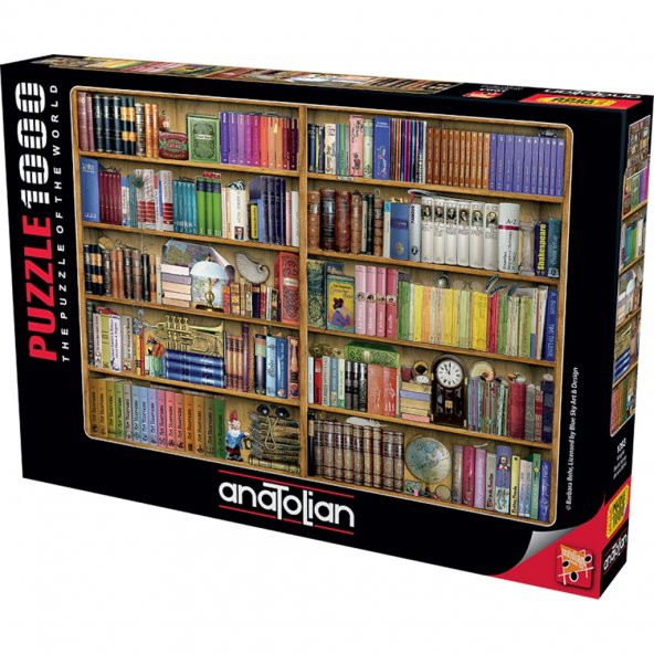 Anatolian Kitaplık 1000 Parça Puzzle