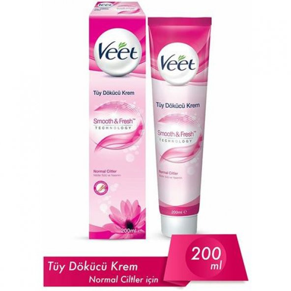 Veet Tüy Dökücü Krem 200 ml | Normal Ciltler için - 1