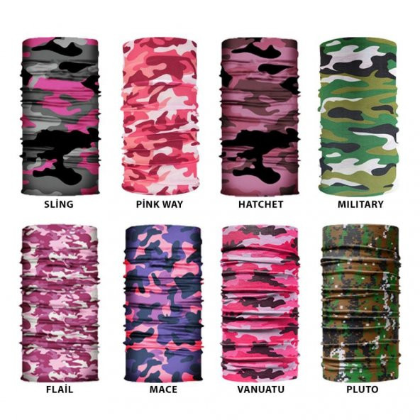 Knmaster Kamuflaj Desenli Buff Bandana Boyunluk TÜRK MARKASI - 4