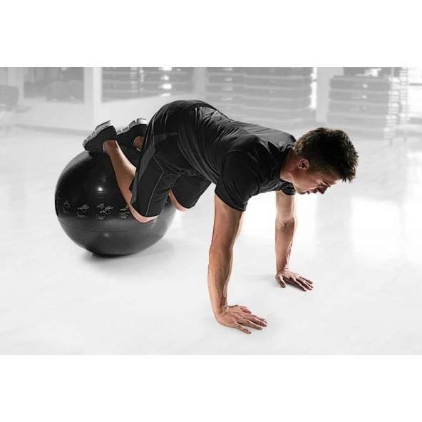 SKLZ 65 Cm Siyah Denge Pilates Topu - 5