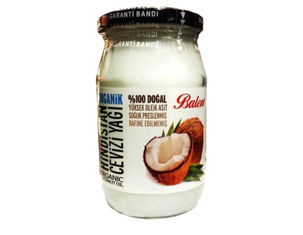 Balen ORGANİK Hindistan Cevizi Yağı (SOĞUK PRES) 300 GR - 2