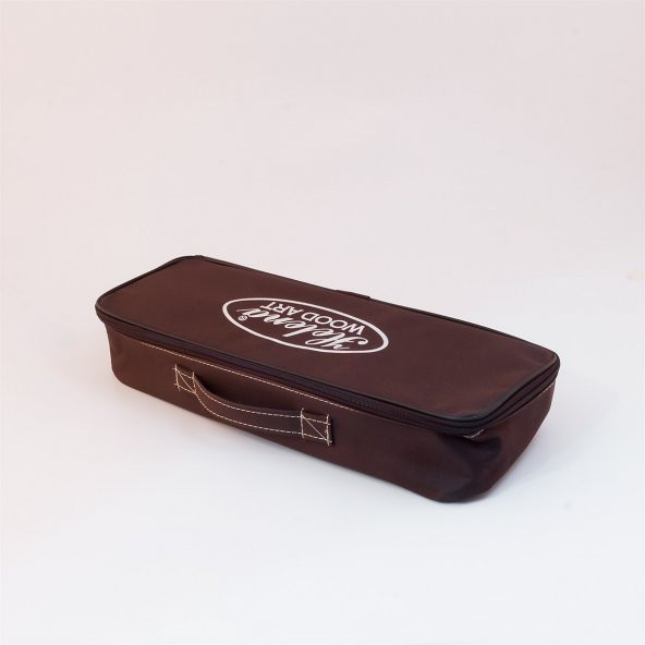 Helena Wood Art Kardelen El Yapımı Masif Ahşap Okey Takımı Mozaikli Mazel - 5