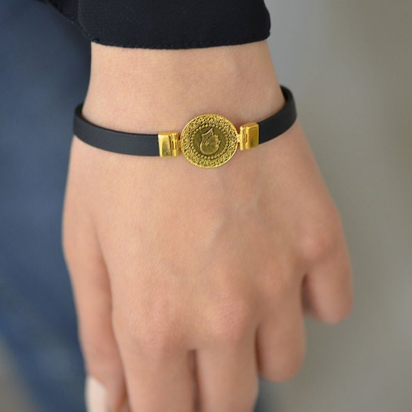 Çeyrekli 22 Ayar Spor Altın Bileklik - 2