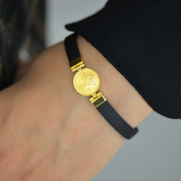 Ata Çeyrek 22 Ayar Altın Spor Bileklik - 2