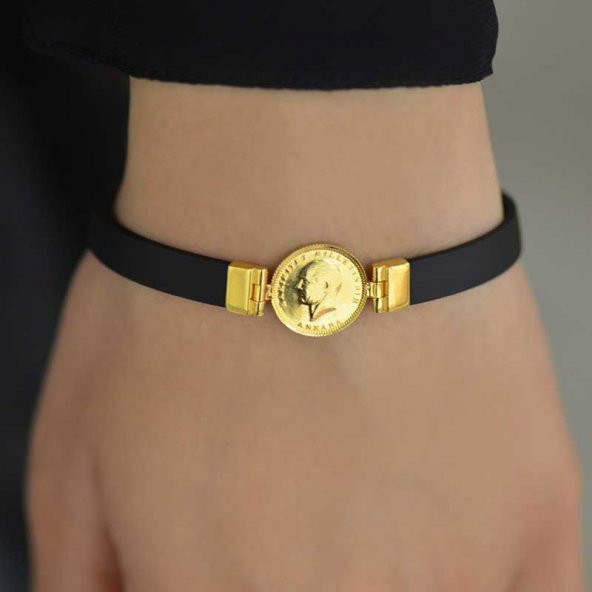 Ata Çeyrek 22 Ayar Altın Spor Bileklik - 3