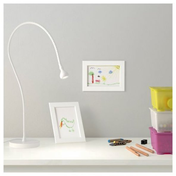 IKEA FISKBO 10X15 CM FOTOĞRAF RESİM ÇERÇEVESİ BEYAZ - DEKORATİF ÇERÇEVE - 2