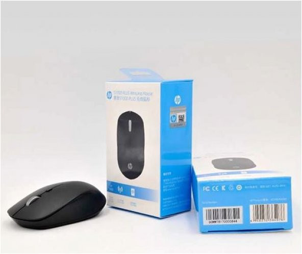 HP S1000 PLUS 2.4Ghz Kablosuz Mouse-Sessiz Tuşlama DPI Ayar Tuşlu FARE