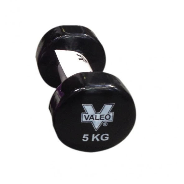 Valeo 5 Kg Vinyl Siyah Dipping Dambıl