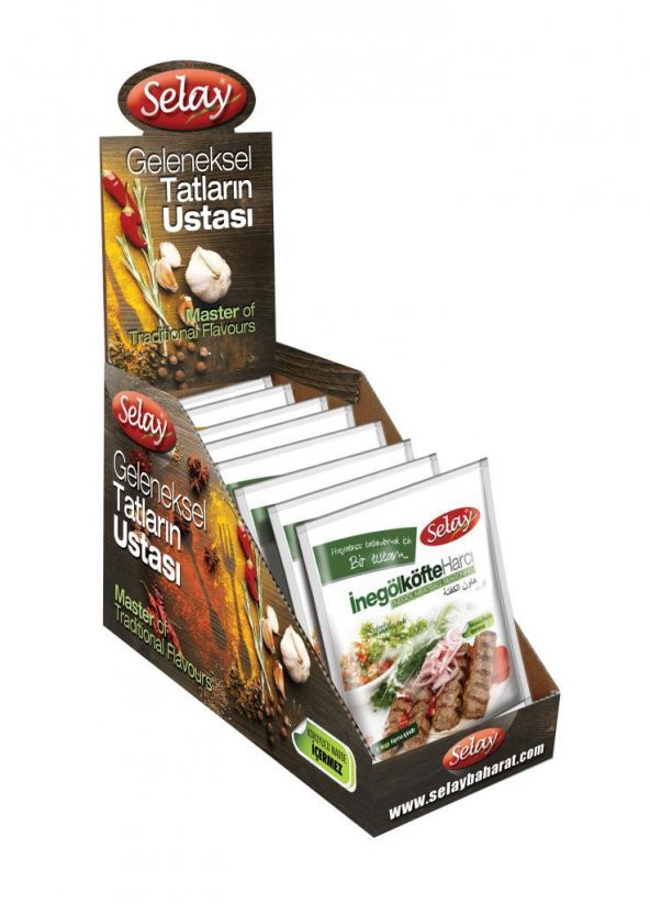 Selay İnegöl Köfte Harcı ( 80gr*20 Ad) - 3